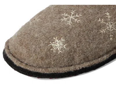 Haflinger Snowman In Brown