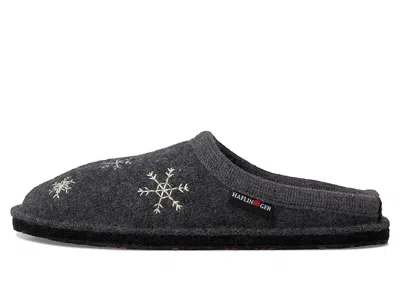 Haflinger Snowman In Black