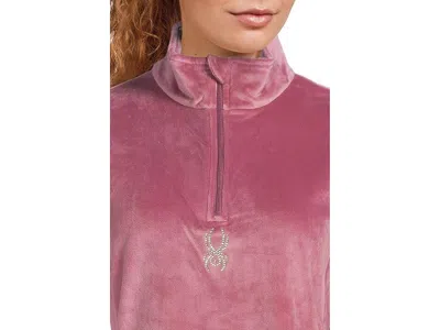 Spyder Shimmer Bug 1/2 Zip In Purple
