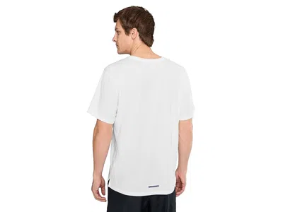 Brooks Dash Short Sleeve In White