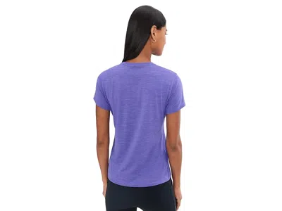 Brooks Luxe Short Sleeve In Blue