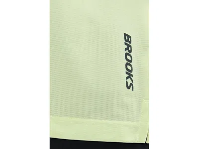 Brooks Dash Short Sleeve In Yellow