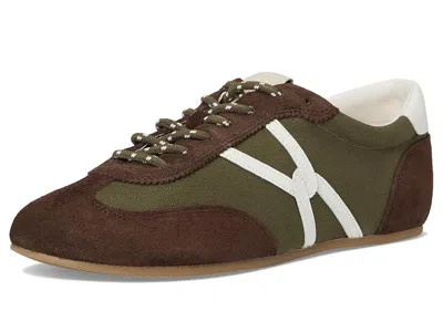 Veronica Beard Riviera Sneaker In Green