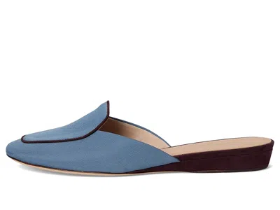 Veronica Beard Moritz Loafer Mule In Blue