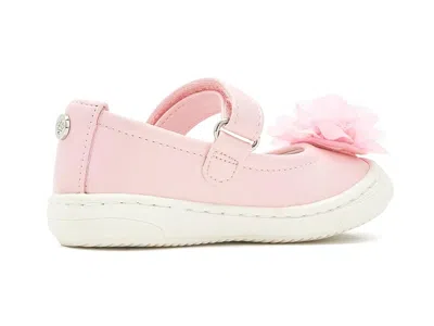 Nina Little Girls Natty Pearlized Round Toe Sneakers In Pink