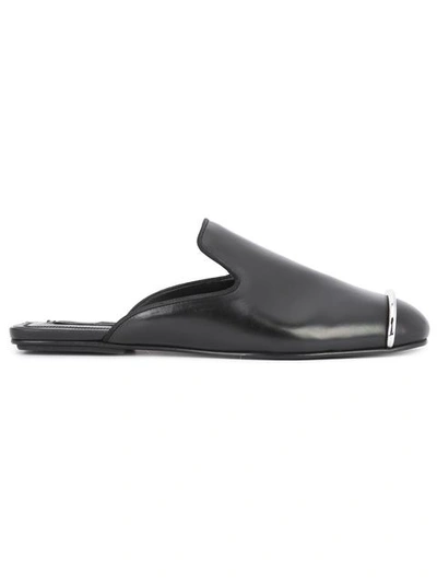 Shop Alexander Wang Jaelle Mules In Black