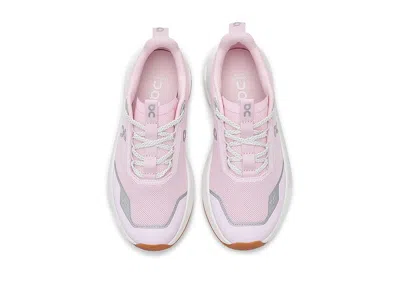 On Cloudnova Kids Sneaker In Pink