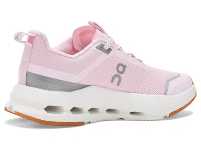On Cloudnova Kids Sneaker In Pink