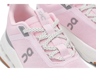 On Cloudnova Kids Sneaker In Pink