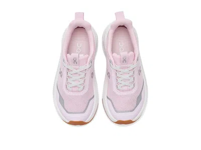 On Cloudnova Kids Sneaker In Pink