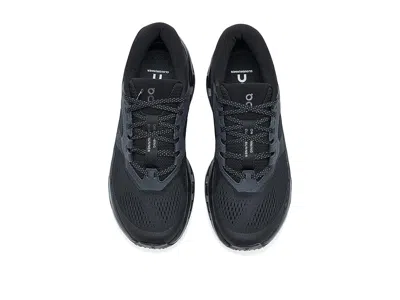 On Cloud Runner 3 Wide Sneaker In Black