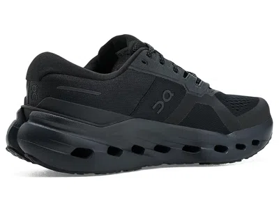 On Cloud Runner 3 Wide Sneaker In Black