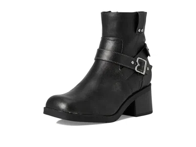 Dr. Scholl's Janis Rugged Short Boots In Black