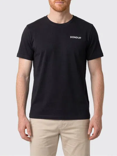 Dondup Logo-print T-shirt In Black