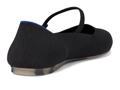 Rothys The Square Mary Jane Flats In Black
