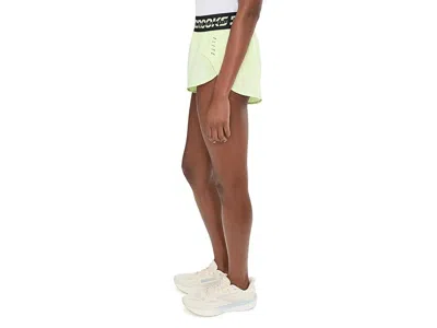 Brooks Pr Elite Split Shorts In Neutral