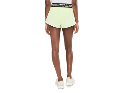 Brooks Pr Elite Split Shorts In Neutral