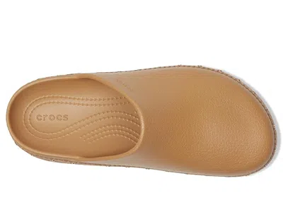 Crocs Dylan Platform Studded Clog In Brown