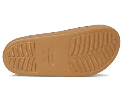 Crocs Dylan Platform Studded Clog In Brown