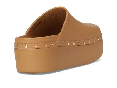 Crocs Dylan Platform Studded Clog In Brown