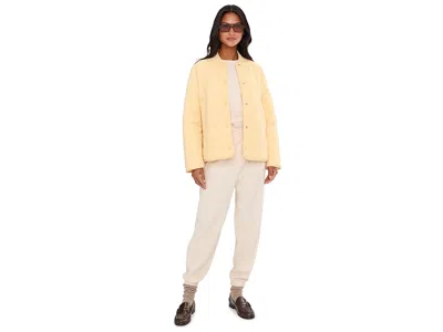 Varley Luca Quilted Jacket In Yellow