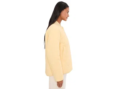 Varley Luca Quilted Jacket In Yellow