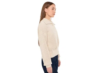 Varley Myrtle Button Through Knit In Neutral