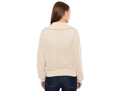 Varley Myrtle Button Through Knit In Neutral