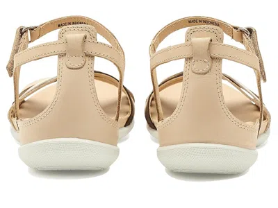 Ecco Flash Leather Ankle Strap Sandals In Multi