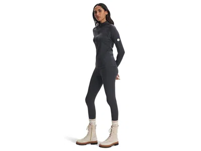 Varley Always Warm Half Zip Base Layer Top In Gray