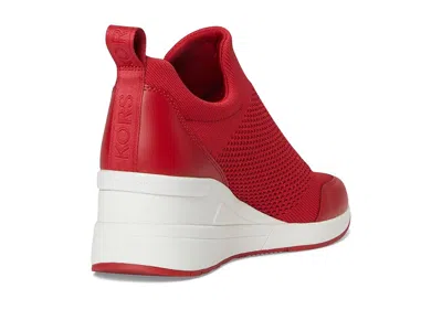 Michael Michael Kors Willis Wedge Trainer In Multi