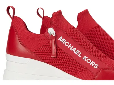 Michael Michael Kors Willis Wedge Trainer In Multi