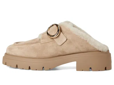 Stuart Weitzman Benni Shearling Mule In Multi