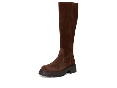 Stuart Weitzman Hudson Lite Zip Boots In Brown