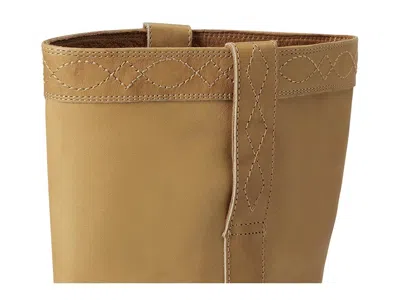 Frye Kate Pull-on Wide Calf In Yellow