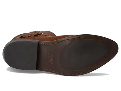 Frye Billy Short Harness In Brown