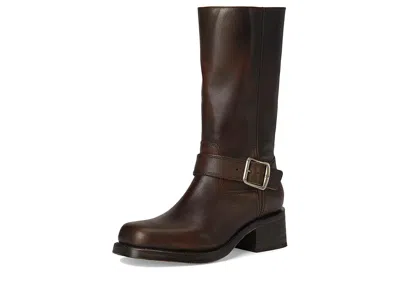 Frye Campus Buckle In Brown