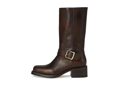 Frye Campus Buckle In Brown