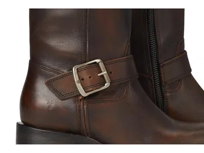 Frye Campus Buckle In Brown