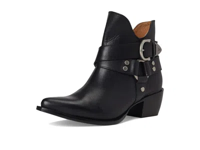 Frye Sacha Strap Bootie In Black