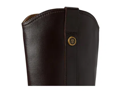 Frye Melissa Button Tall Inside Zip In Brown