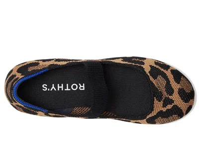 Rothys Rothy's Kids' Mary Jane Flat In Animal Print