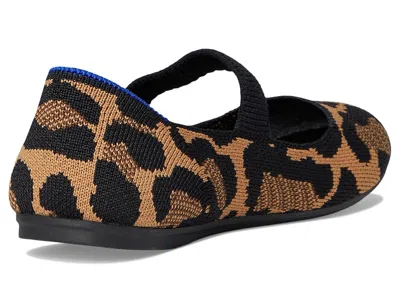 Rothys Rothy's Kids' Mary Jane Flat In Animal Print