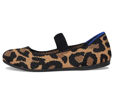 Rothys Rothy's Kids' Mary Jane Flat In Animal Print