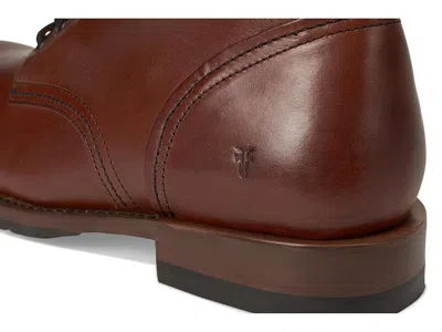 Frye Hudson Workboot Plain Toe In Animal Print