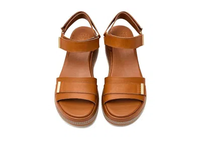 Sorel Sunpeak Platform Y-strap In Brown
