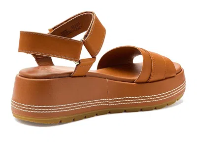 Sorel Sunpeak Platform Y-strap In Brown