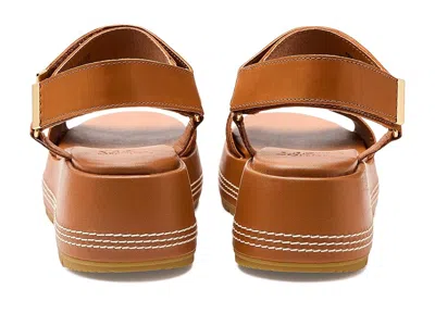Sorel Sunpeak Platform Y-strap In Brown