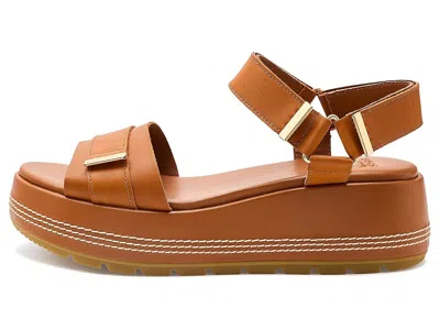 Sorel Sunpeak Platform Y-strap In Brown