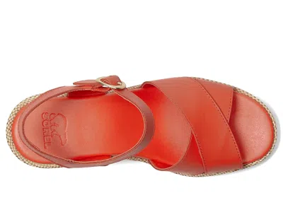 Sorel Sunpeak Wedge Ankle Strap In Multi